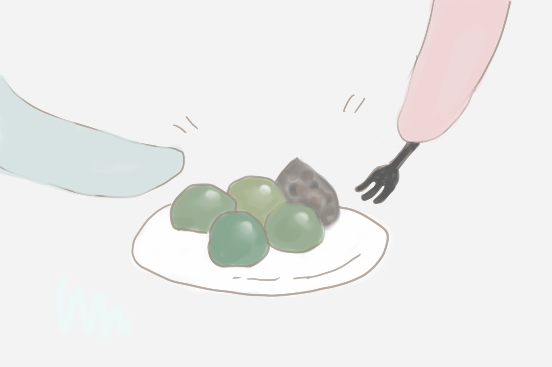 【３１】うさこの米粉で作る簡単よもぎ餅レシピ