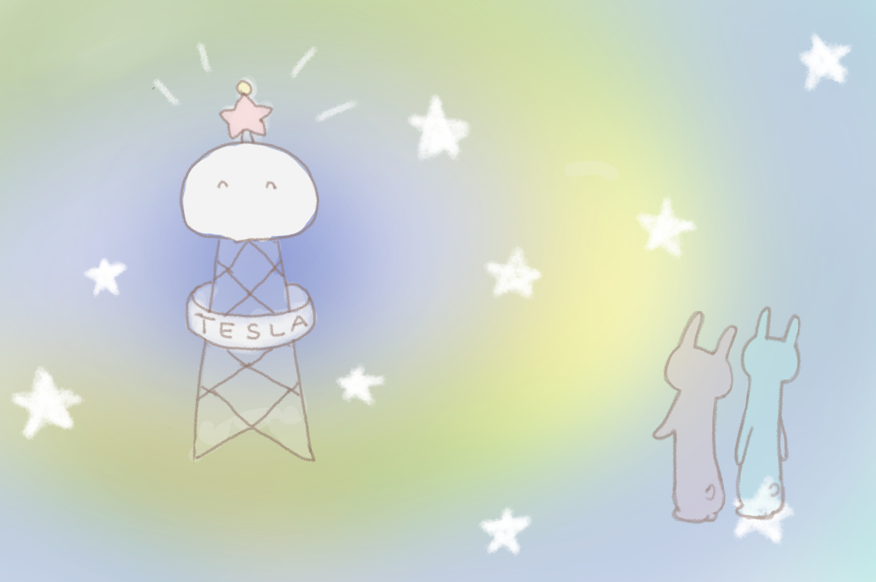 【４１】新時代♡ニコラ・テスラのフリーエネルギーになったら電線とおさらば！待ちきれないうさこなのです。