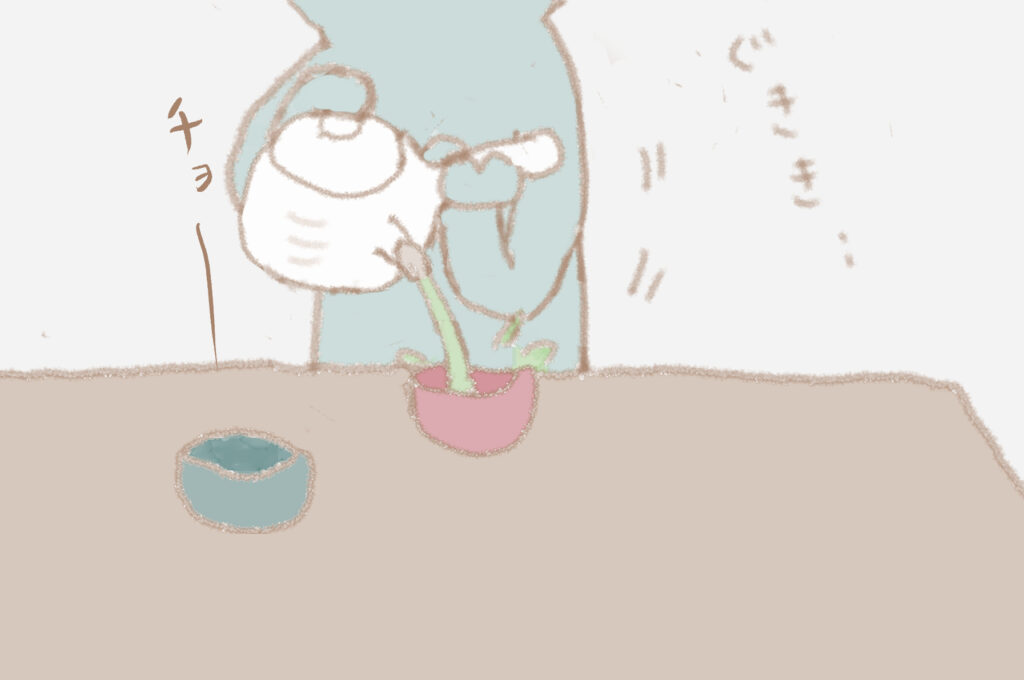 ぐきき・・・チョーーー・・・