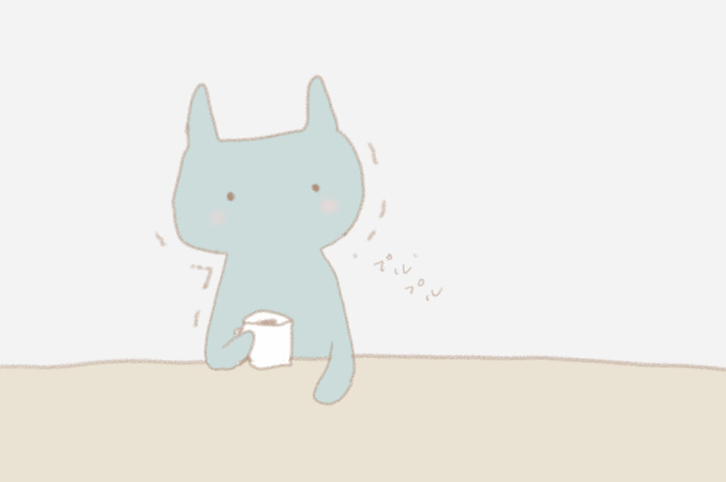 うさお君：（プルプル）